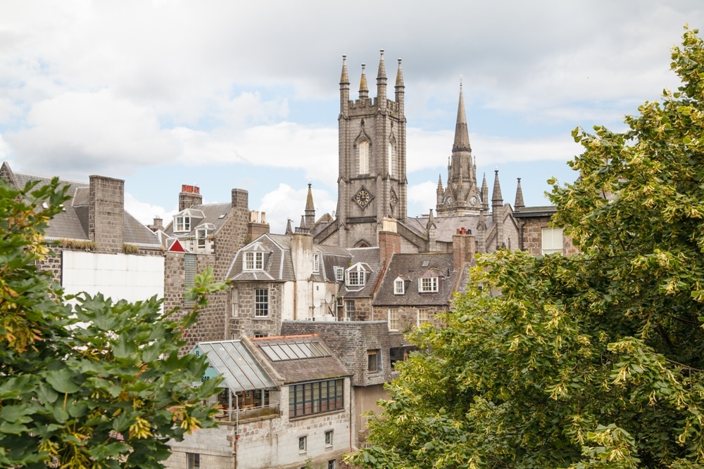 The Scottish Port City of Aberdeen